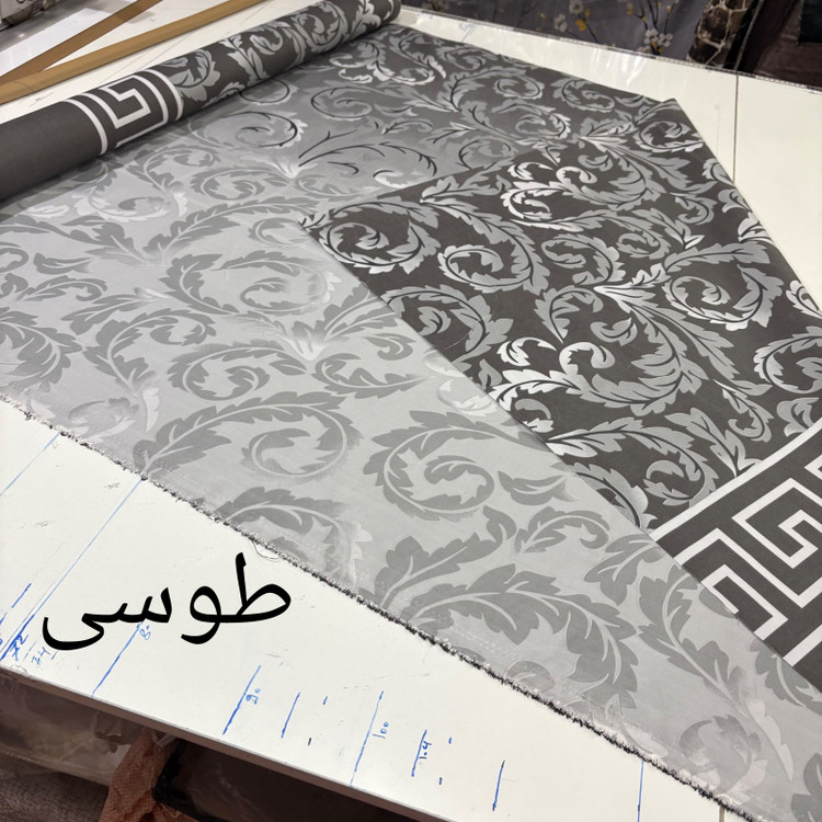 سرویس روتختی لحافدار ۲ نفره ۶ تکه برند رنگین کمان مدل سایه ورساچه